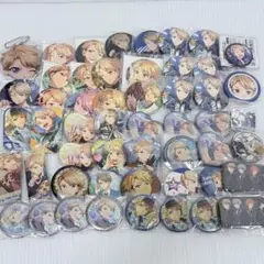 【まとめ売り】あんスタ 鳴上 嵐 バラエティ缶バッジ スクエア等 52点