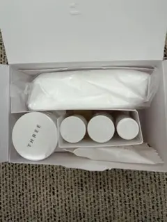 THREE スキンケア トライアルセット 5点➕コットン☆匿名配送☆送料無料☆