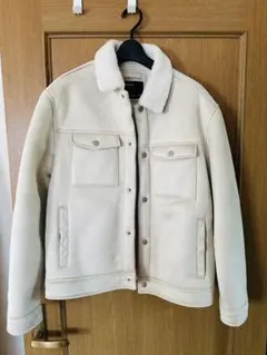 Bershka メンズ ボアジャケット
