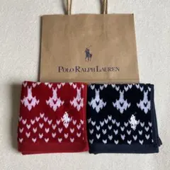 ラルフローレン☆タオルハンカチ2枚セット