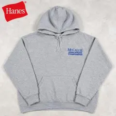 Hanes ヘインズMcCallie パーカー グレー M