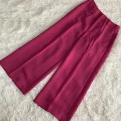《良品》 UNITED ARROWS パンツ ピンク 34 キレイめ タック入り