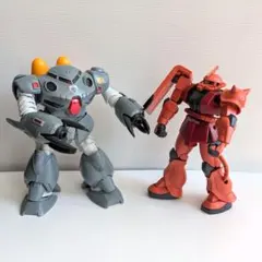 HG 1/144 ズゴックE シャア専用ザクII 2体セット 完成品