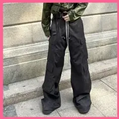 黒 ワークパンツ