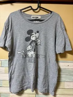 古着ミッキーマウス グレー Tシャツ　Mサイズ