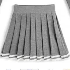 インパン裏地付きプリーツニットスカート GRL 新品