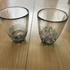 津軽びいどろグラス　2個セット