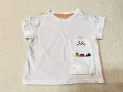 ベビー Tシャツ ホワイト オレンジのサムネイル