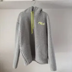 FILA フリースジャケット XL グレー