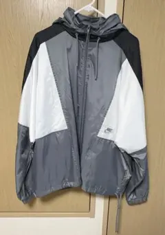 NIKE☆ウーブン ナイロン ジャケット グレー