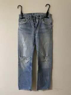 雰囲気系 リーバイス 517 BOOT CUT クラッシュデニム W36 フレア