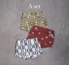 Semon SUSPENDER SHORTS ペイズリー ボンネット セット - メルカリ