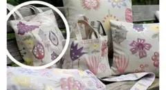 【送料込】ヒルダヒルダHILDA HILDA花柄トートバッグ