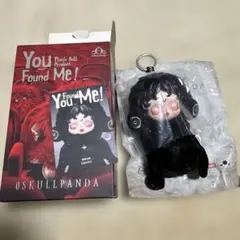 スカルパンダ新作ぬいぐるみペンダント Darknessダークネス