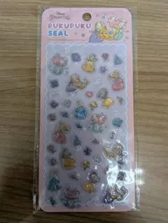 ディズニープリンセス アリエル ぷくぷくシール