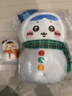 ハチワレ　栗まんじゅう　ぬいぐるみ