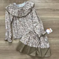 新品テータテートママコラボ長袖セットアップ110cm