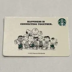 スターバックス × PEANUTS コラボ スヌーピー カード ♦︎レアマークあり