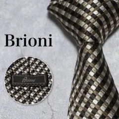 ✨美品✨ Brioni ブリオーニ ネクタイ 高級シルク ヘリンボーン - メルカリ