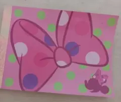 ディズニー ミニーマウス 折り紙メモ帳