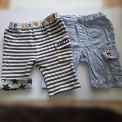 DOUBLE B ストライプパンツ 90cm