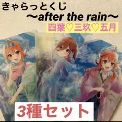 【早い者勝ち】 五等分の花嫁 after the rain きゃらっとくじ