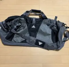 adidas ボストンバッグ グレー