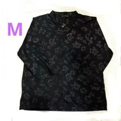 七分袖カットソー　Tシャツ M
