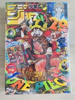 美品　週刊少年ジャンプ 2026年33号 ONE PIECE付録カード付