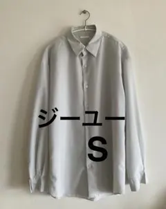 GU ジーユー　シアーオーバーサイズシャツ　S メンズ　シャツ　オーバーシャツ