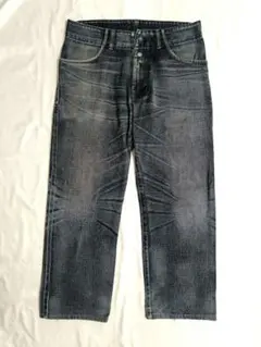 は*と様 希少 リーバイス Levi's 極太ヒゲ ユーズド加工 デニム ジーン