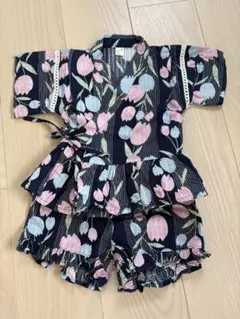 アプレレクール　甚平　女の子　90 上下セット