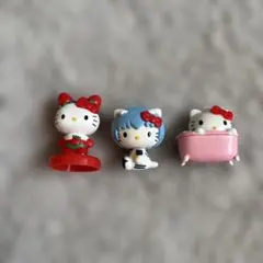 ハローキティ チョコエッグ フィギュア イチゴマン レア 綾波レイ　サンリオ