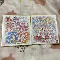 色紙 キラキラ⭐︎プリキュアアラモード、HUGっと！プリキュア セット