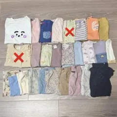 ベビーキッズ服 まとめ売り 26点 90-95cm 半袖 長袖　Tシャツ　ズボンのサムネイル