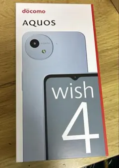 2026年最新】NTT DOCOMO 機種名：AQUOS wish4 スマートフォン本体の