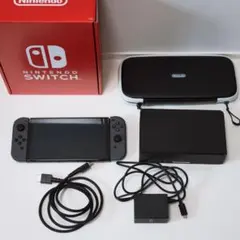 Nintendo Switch（有機ELモデル）カスタマイズ グレーのサムネイル
