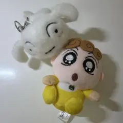 クレヨンしんちゃん ひまわり シロ ぬいぐるみ キーホルダー