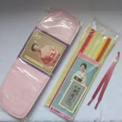 和装　伊達締め・　前板（ベルト付き）・羽織紐 の3点セット