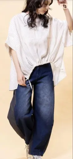 オズモーシス　バレルレッグデニムパンツのサムネイル