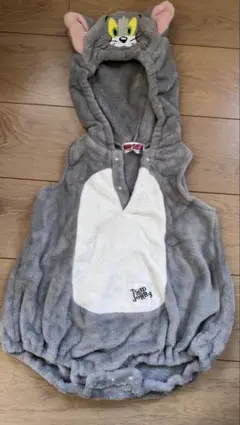 トムとジェリー フード付きロンパース 60-70