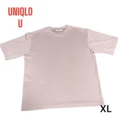 UNIQLO U ライトピンク Tシャツ XL