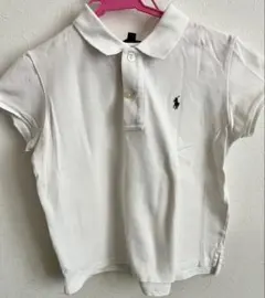 ポロ・ラルフ・ローレン ホワイトポロシャツ