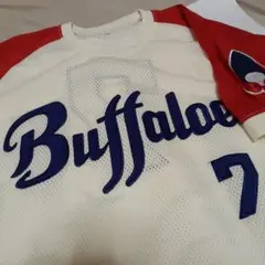 近鉄バファローズ　復刻レプリカユニフォーム　メッシュ　刺繍　L 超希少品 Yahoo!オークション -「近鉄バファローズ 復刻」の落札相場・落札価格