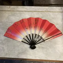 舞扇子 紫から青へのグラデーション 金彩入り - メルカリ