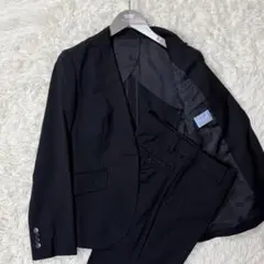 ザ スーツカンパニー パンツスーツ セットアップ 洗える 濃紺 40 / 42