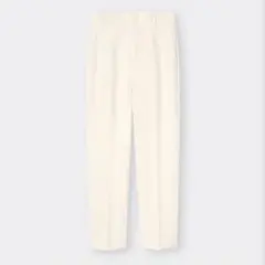 【新品未使用】gu ジーユー　ハイウエストテーパードパンツBZ