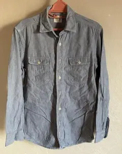 メンズUNIQLO長袖シャツS　メンズユニクロ長袖シャツ