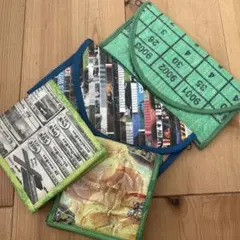 リサイクル素材 長財布 3点セット