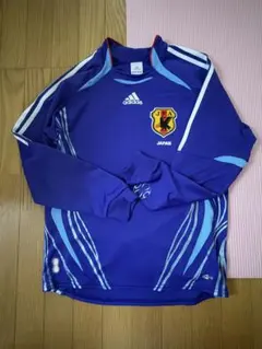 希少 adidasサッカー日本代表 ユニフォーム 長袖 2006 - メルカリ